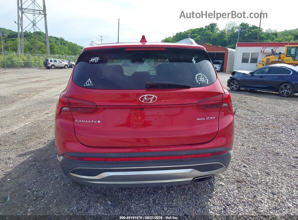 5NMS4DAL6MH331491 2021 HYUNDAI SANTA FE Red 