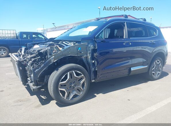 5NMS4DAL6NH377520 2022 HYUNDAI SANTA FE Blue 