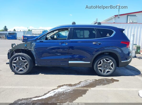 5NMS4DAL6NH377520 2022 HYUNDAI SANTA FE Blue 