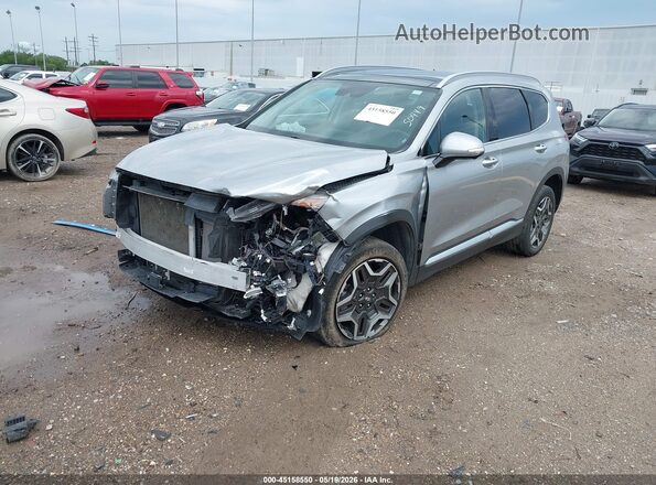 5NMS4DAL6PH498812 2023 HYUNDAI SANTA FE Silver Front left