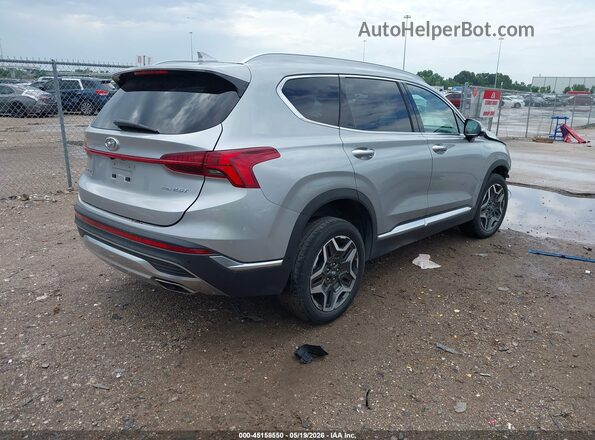 5NMS4DAL6PH498812 2023 HYUNDAI SANTA FE Silver Rear right