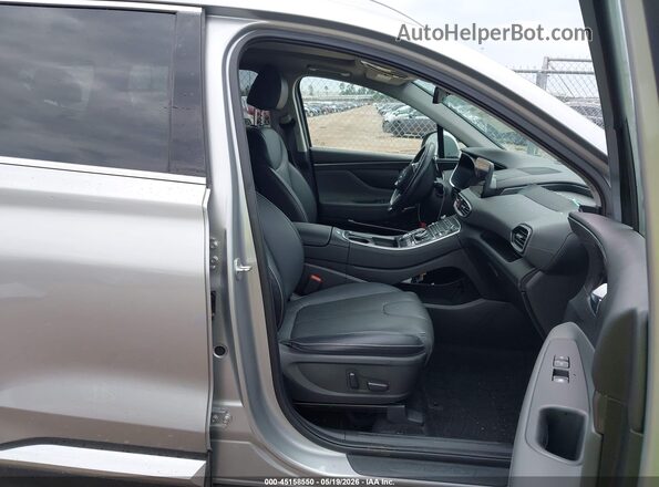 5NMS4DAL6PH498812 2023 HYUNDAI SANTA FE Silver Front interior view