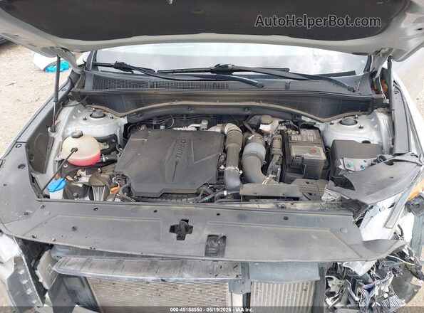 5NMS4DAL6PH498812 2023 HYUNDAI SANTA FE Silver Rear view