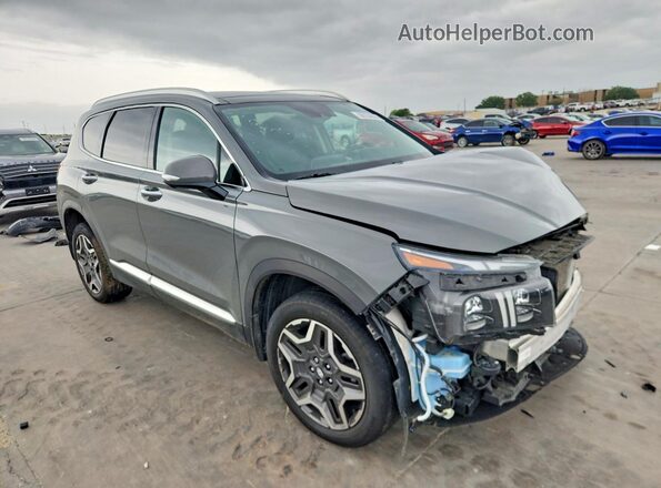 5NMS4DAL7NH435635 2022 HYUNDAI SANTA Gray 