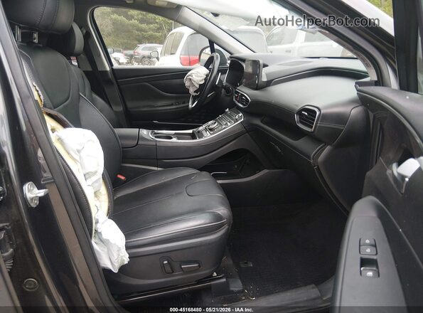 5NMS4DAL8MH314725 2021 HYUNDAI SANTA FE Серый Вид салона спереди