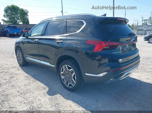 5NMS4DALXPH532783 2023 HYUNDAI SANTA FE Black Հետևի ձախ