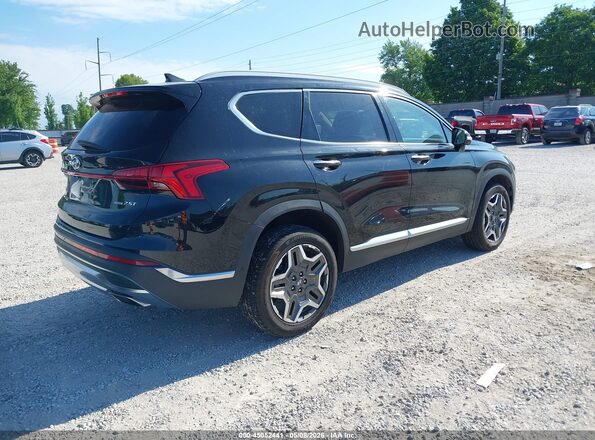 5NMS4DALXPH532783 2023 HYUNDAI SANTA FE Black Հետևի աջ