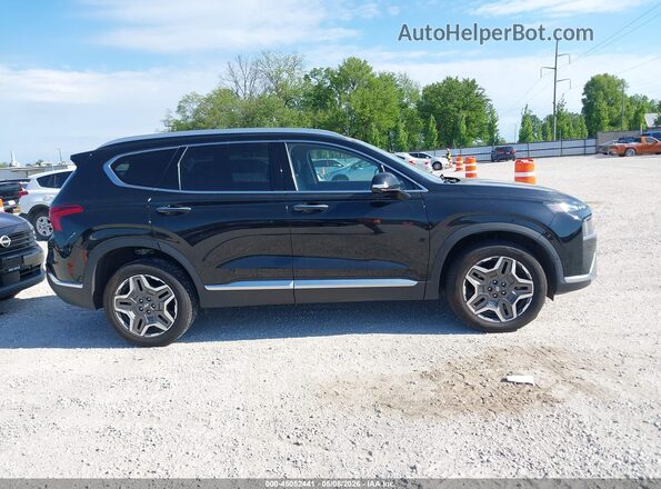 5NMS4DALXPH532783 2023 HYUNDAI SANTA FE Black Սալոնի հետևի տեսք
