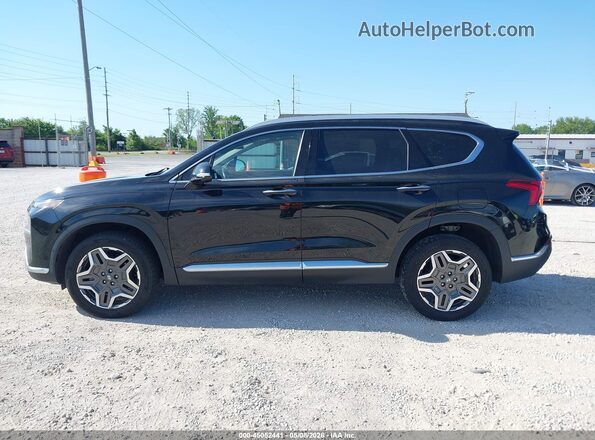 5NMS4DALXPH532783 2023 HYUNDAI SANTA FE Black Սալոնի 360 աստիճան տեսք