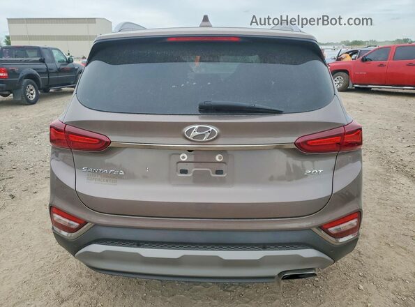 5NMS53AA0LH213473 2020 HYUNDAI SANTA Brown Հետևի տեսք