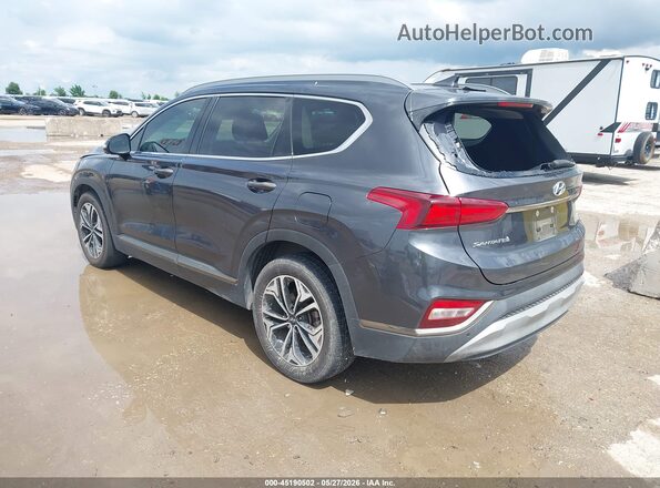 5NMS53AA3LH214732 2020 HYUNDAI SANTA FE Gray Հետևի ձախ