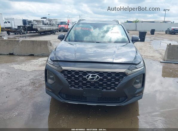 5NMS53AA3LH214732 2020 HYUNDAI SANTA FE Gray Սարքավորումների վահանակի տեսք