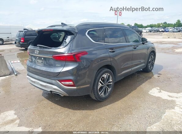 5NMS53AA3LH214732 2020 HYUNDAI SANTA FE Gray Հետևի աջ