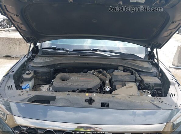 5NMS53AA3LH214732 2020 HYUNDAI SANTA FE Gray Հետևի տեսք