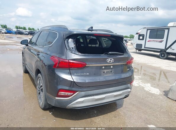 5NMS53AA3LH214732 2020 HYUNDAI SANTA FE Gray Դիմացի տեսք