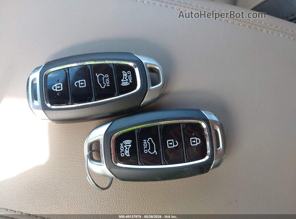 5NMS53AA3LH223155 2020 HYUNDAI SANTA FE Brown Vista del salpicadero