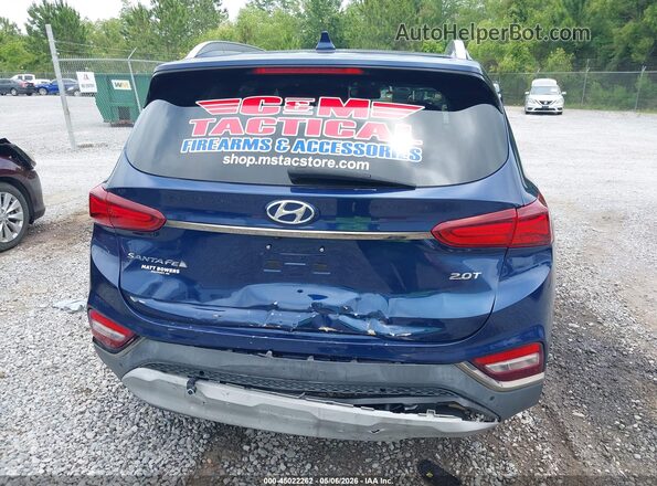 5NMS53AA4LH231202 2020 HYUNDAI SANTA FE Blue 