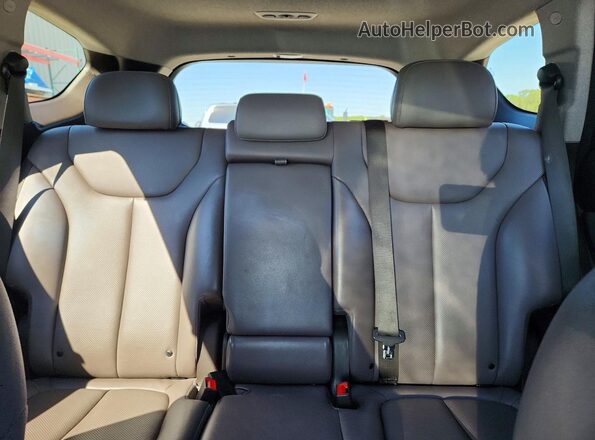 5NMS53AA8KH073042 2019 HYUNDAI SANTA White Вид задніх сидінь