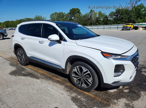 5NMS53AA8KH073042 2019 HYUNDAI SANTA White Передня права чверть
