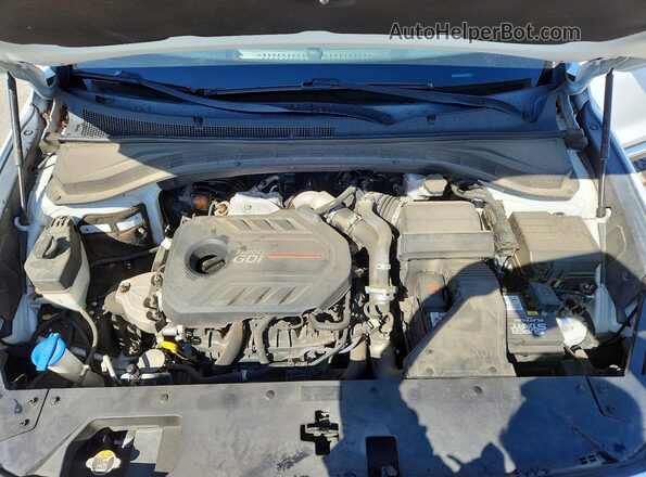 5NMS53AA8KH073042 2019 HYUNDAI SANTA White Вид підкапотного простору