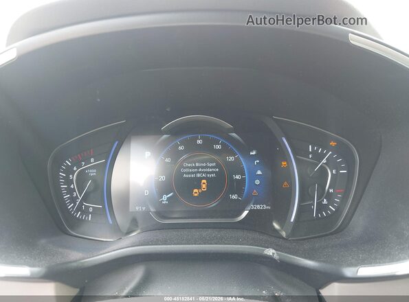5NMS53AD0KH127475 2019 HYUNDAI SANTA FE Red Вид задніх сидінь