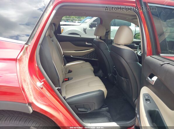 5NMS53AD0KH127475 2019 HYUNDAI SANTA FE Red Вид наклейки з VIN-кодом