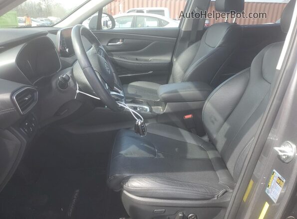5NMS53AD1LH151589 2020 HYUNDAI SANTA Gray 