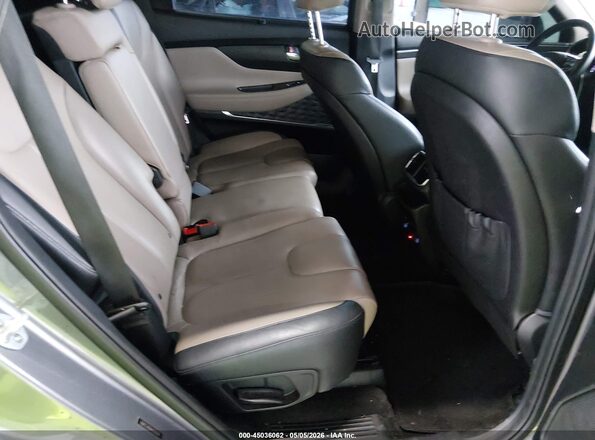 5NMS53AD6KH030314 2019 HYUNDAI SANTA FE Gray Widok naklejki z numerem VIN