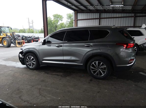 5NMS53AD6KH030314 2019 HYUNDAI SANTA FE Gray Widok wnętrza 360 stopni