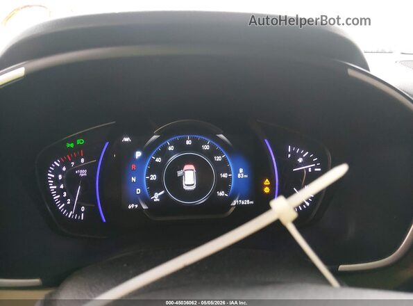 5NMS53AD6KH030314 2019 HYUNDAI SANTA FE Gray Widok tylnych siedzeń
