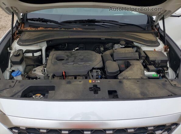 5NMS53AD7KH127182 2019 HYUNDAI SANTA White Engine compartment view