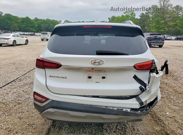 5NMS53AD7KH127182 2019 HYUNDAI SANTA White Rear view
