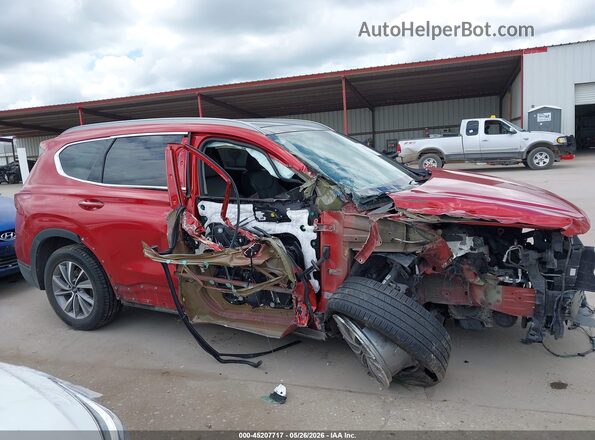 5NMS53AD8LH153016 2020 HYUNDAI SANTA FE Red Панорамний вид салону 360°