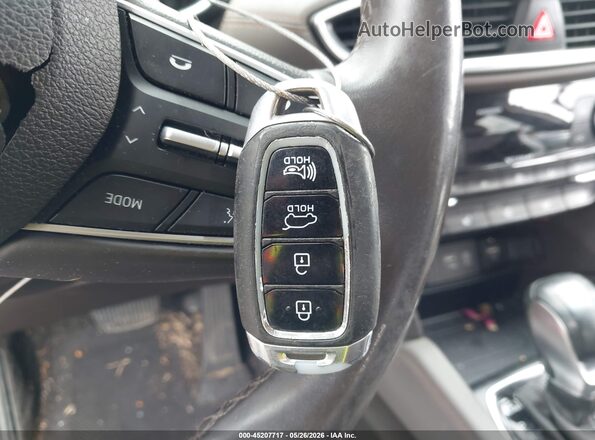 5NMS53AD8LH153016 2020 HYUNDAI SANTA FE Red Вид панелі приладів