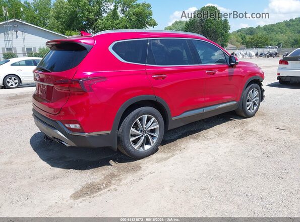 5NMS53AD9LH217631 2020 HYUNDAI SANTA FE Red 