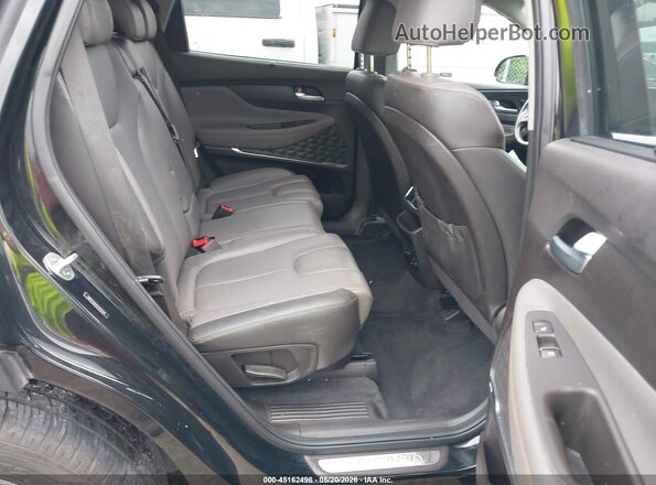 5NMS53ADXKH050260 2019 HYUNDAI SANTA FE Black Вид наклейки з VIN-кодом