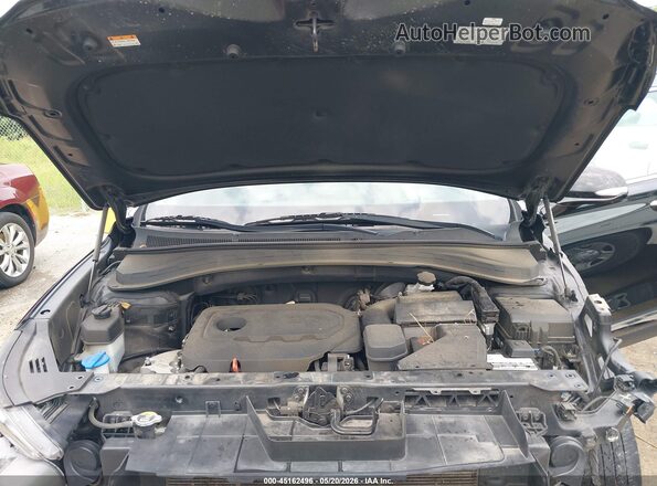 5NMS53ADXKH050260 2019 HYUNDAI SANTA FE Black Вид ззаду