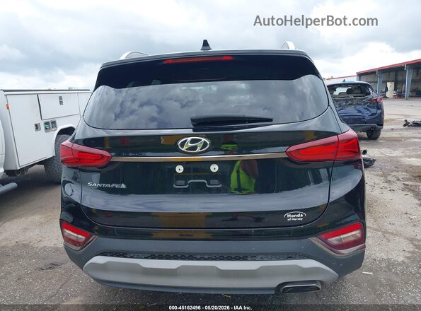 5NMS53ADXKH050260 2019 HYUNDAI SANTA FE Black 