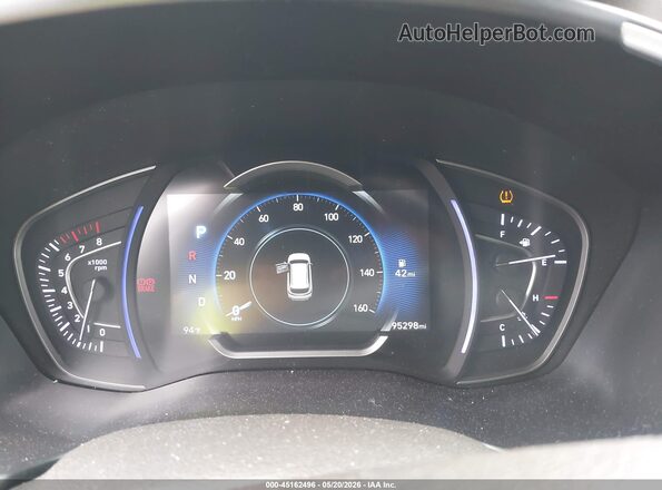 5NMS53ADXKH050260 2019 HYUNDAI SANTA FE Black Вид задніх сидінь