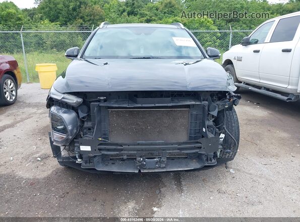5NMS53ADXKH050260 2019 HYUNDAI SANTA FE Black Вид задньої частини салону
