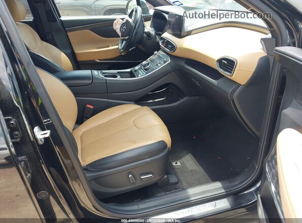 5NMS54AL3PH564746 2023 HYUNDAI SANTA FE CALLIGRAPHY Black Вид салону спереду