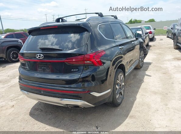 5NMS54AL3PH564746 2023 HYUNDAI SANTA FE CALLIGRAPHY Black Задня права чверть