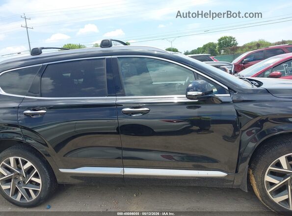 5NMS54AL3PH564746 2023 HYUNDAI SANTA FE CALLIGRAPHY Black Вид задньої частини салону