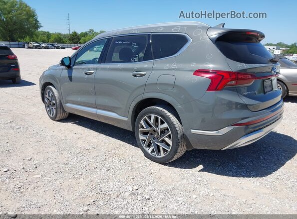 5NMS54AL6PH520501 2023 HYUNDAI SANTA FE Gray Հետևի ձախ