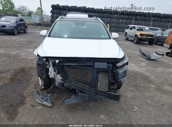 5NMS5CAA0LH289128 2020 HYUNDAI SANTA FE White Դիմացի տեսք