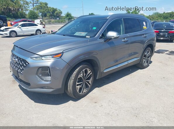 5NMS5CAA2KH094114 2019 HYUNDAI SANTA FE Gray 