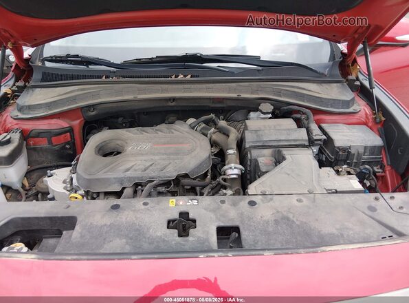5NMS5CAA2LH249259 2020 HYUNDAI SANTA FE Red Vista trasera
