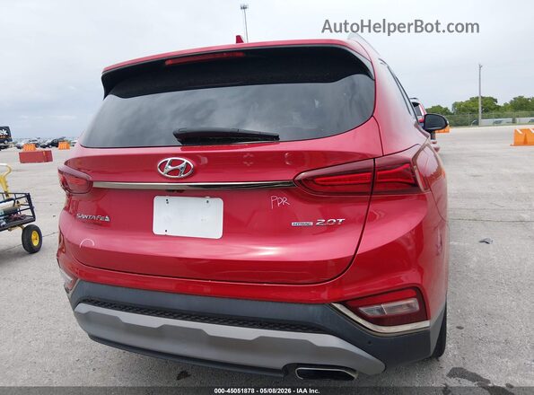 5NMS5CAA2LH249259 2020 HYUNDAI SANTA FE Red 