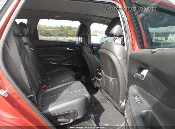 5NMS5CAA3LH180792 2020 HYUNDAI SANTA FE Red VIN sticker view