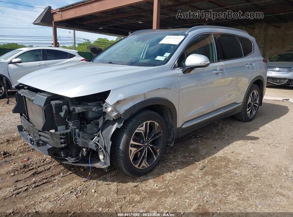 5NMS5CAA4KH105632 2019 HYUNDAI SANTA FE Gray Vista frontal